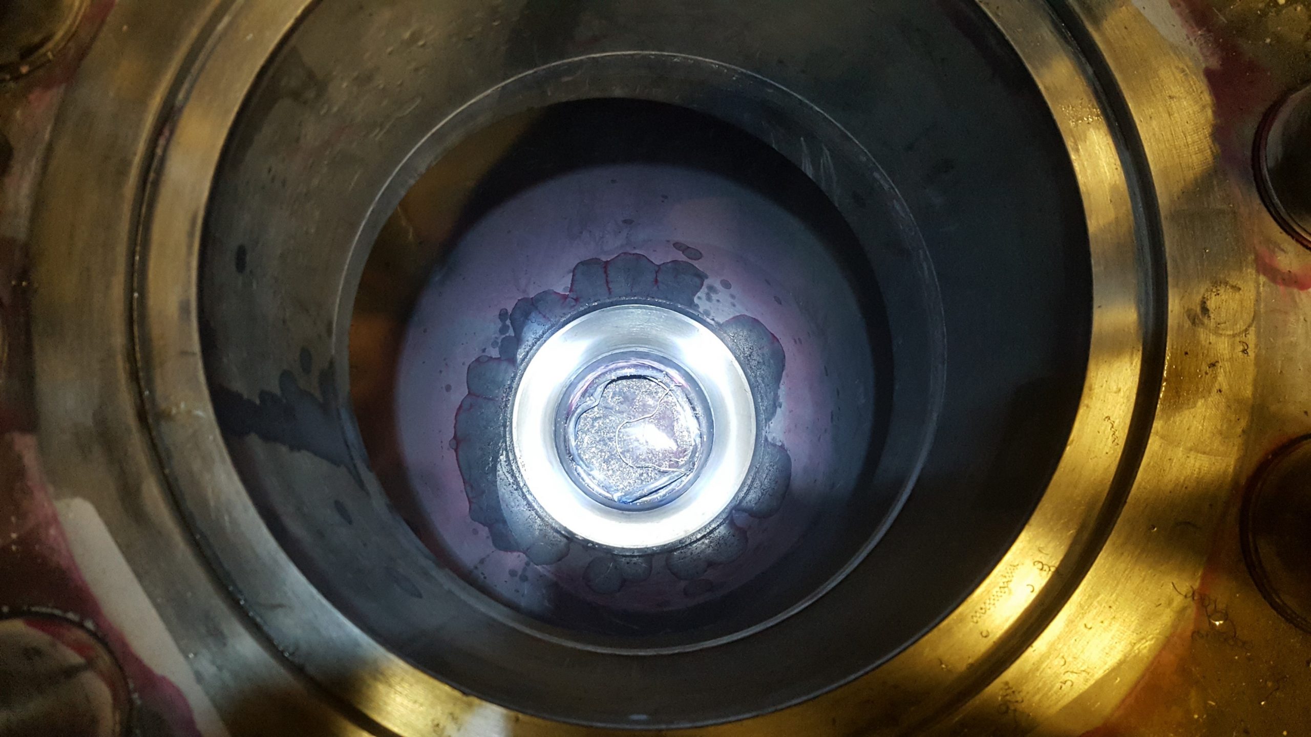 Restored Governor Valve Seat